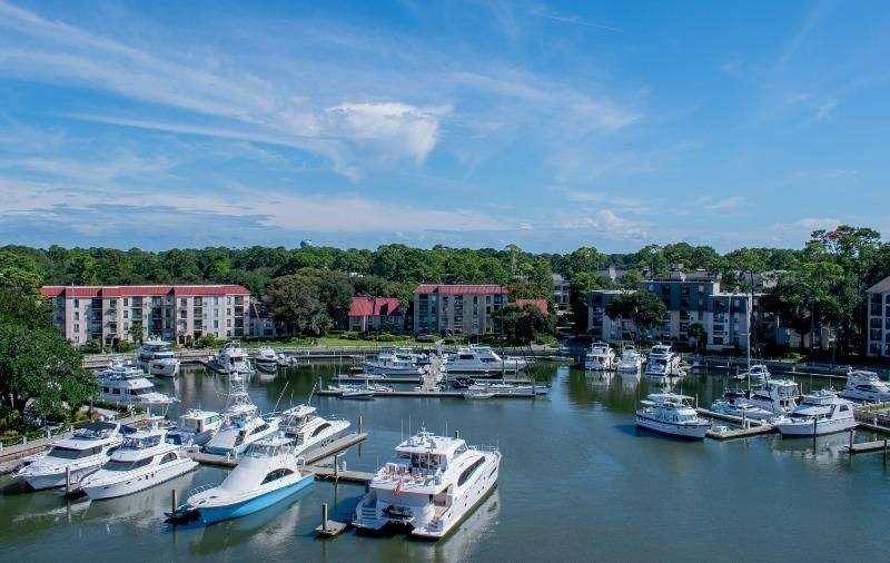 marina view from a vacation rental property