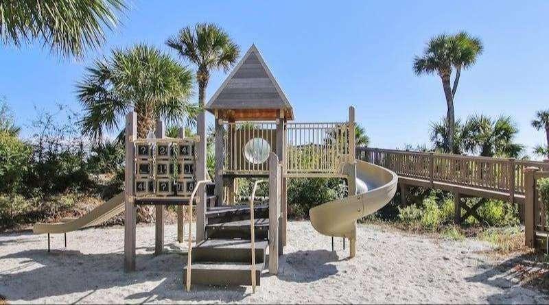 children's playground located at the Windsor Court condominium complex